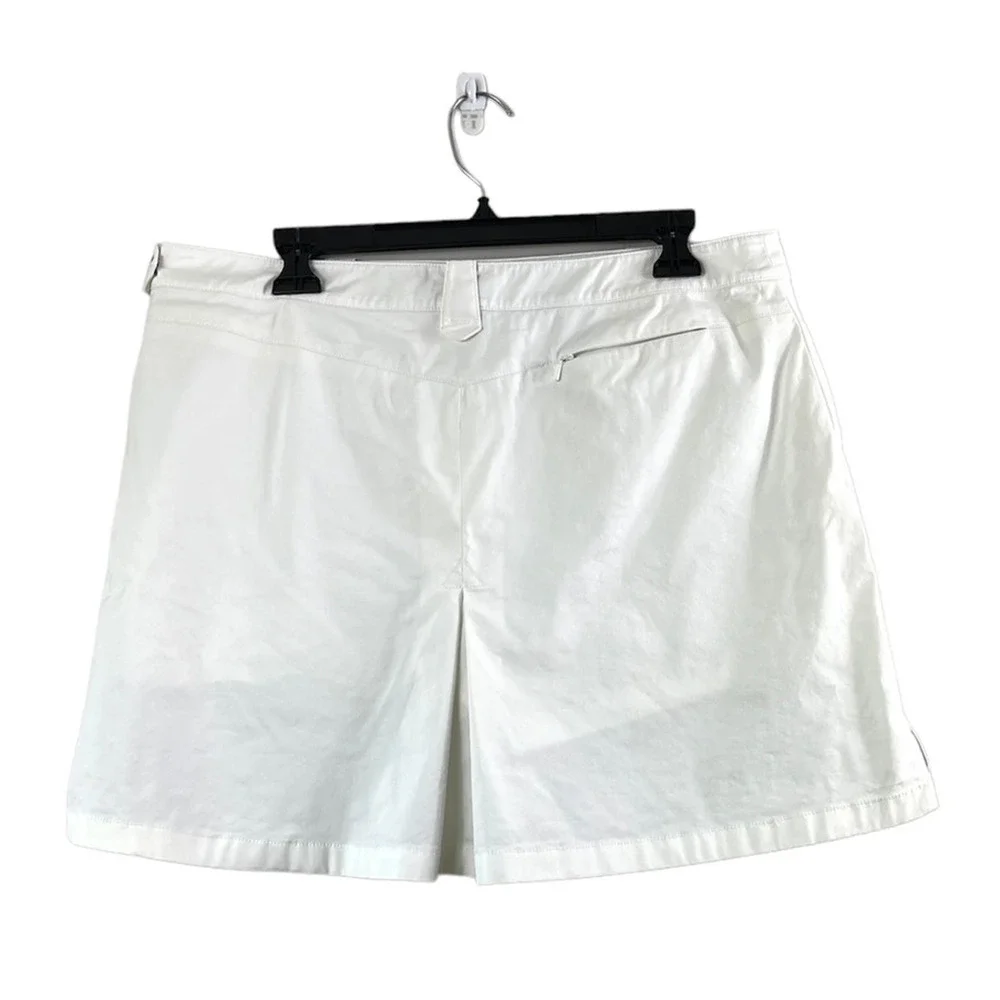Vintage Women's White Brooks Brothers Tennis Skort 12